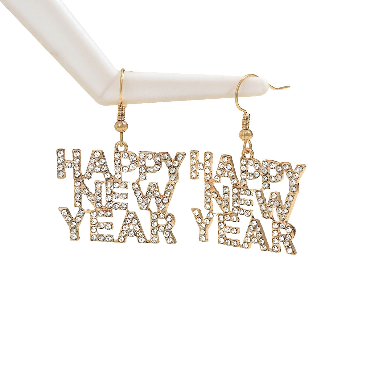 Happy New Year Drop Earrings — product image 5