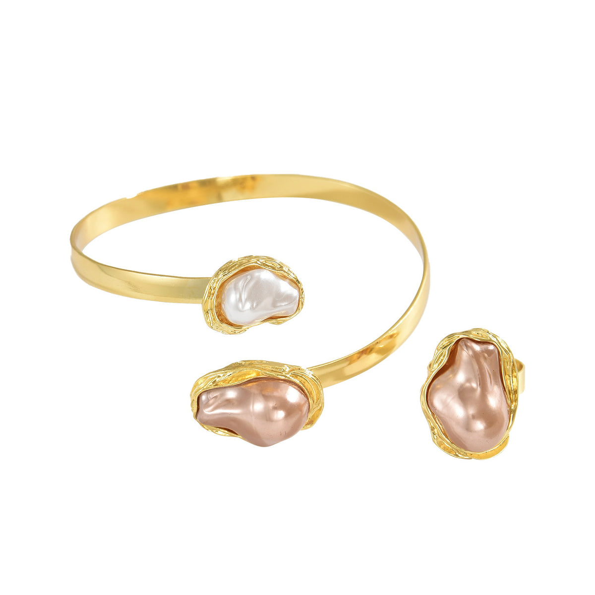 Pearl-Effect Open Band Jewelry — product image 5