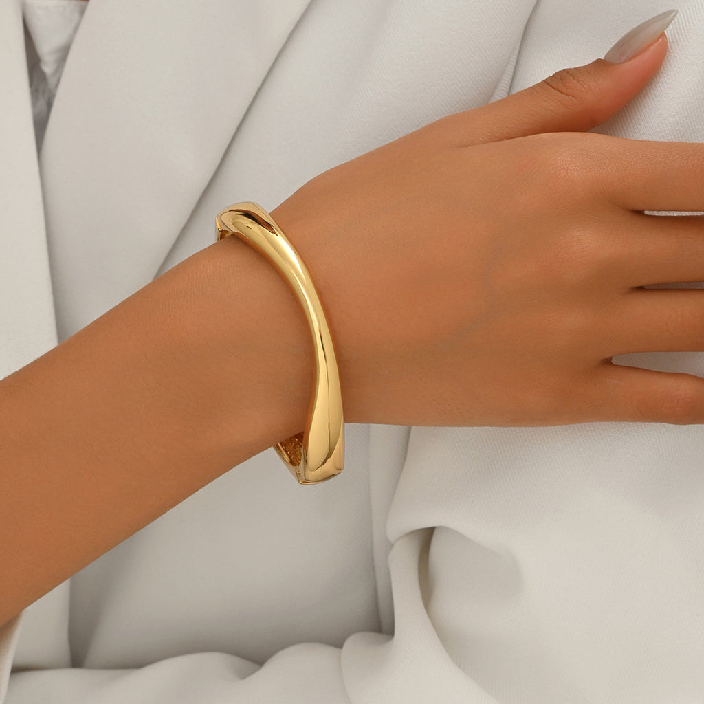 Polished Organic Bangle Jewelry — product image 2