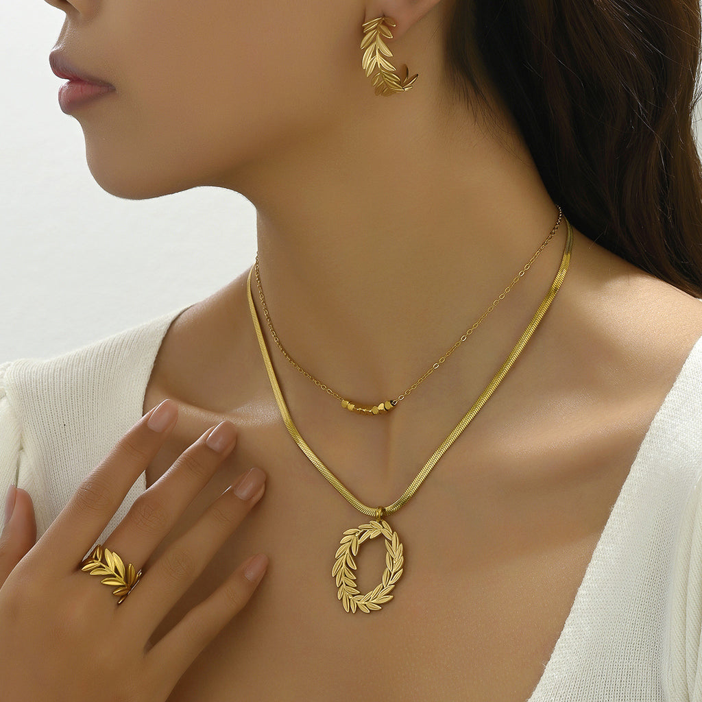 Wreath Pendant Jewelry