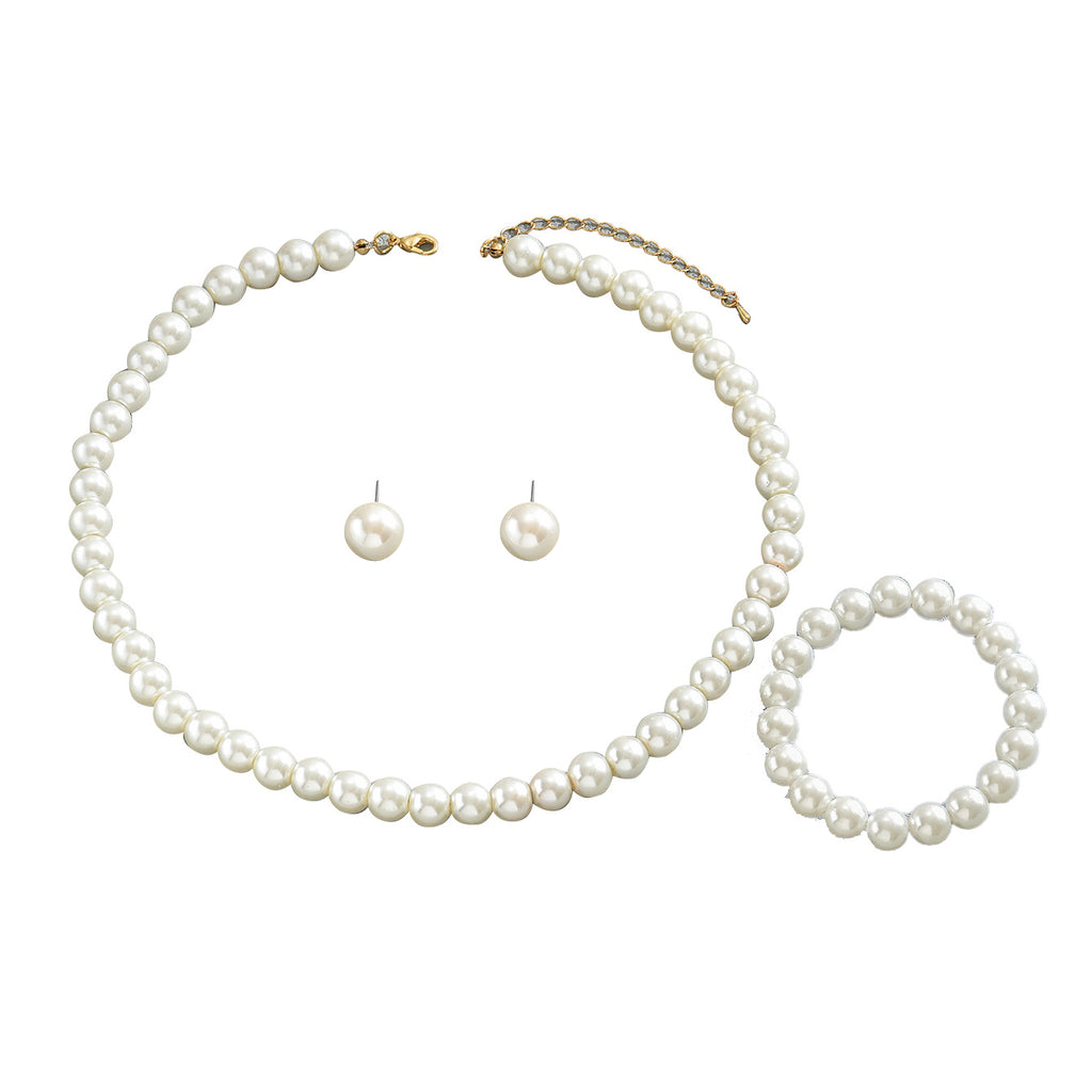 Classic Pearl-Effect Bead Jewelry — product image 5