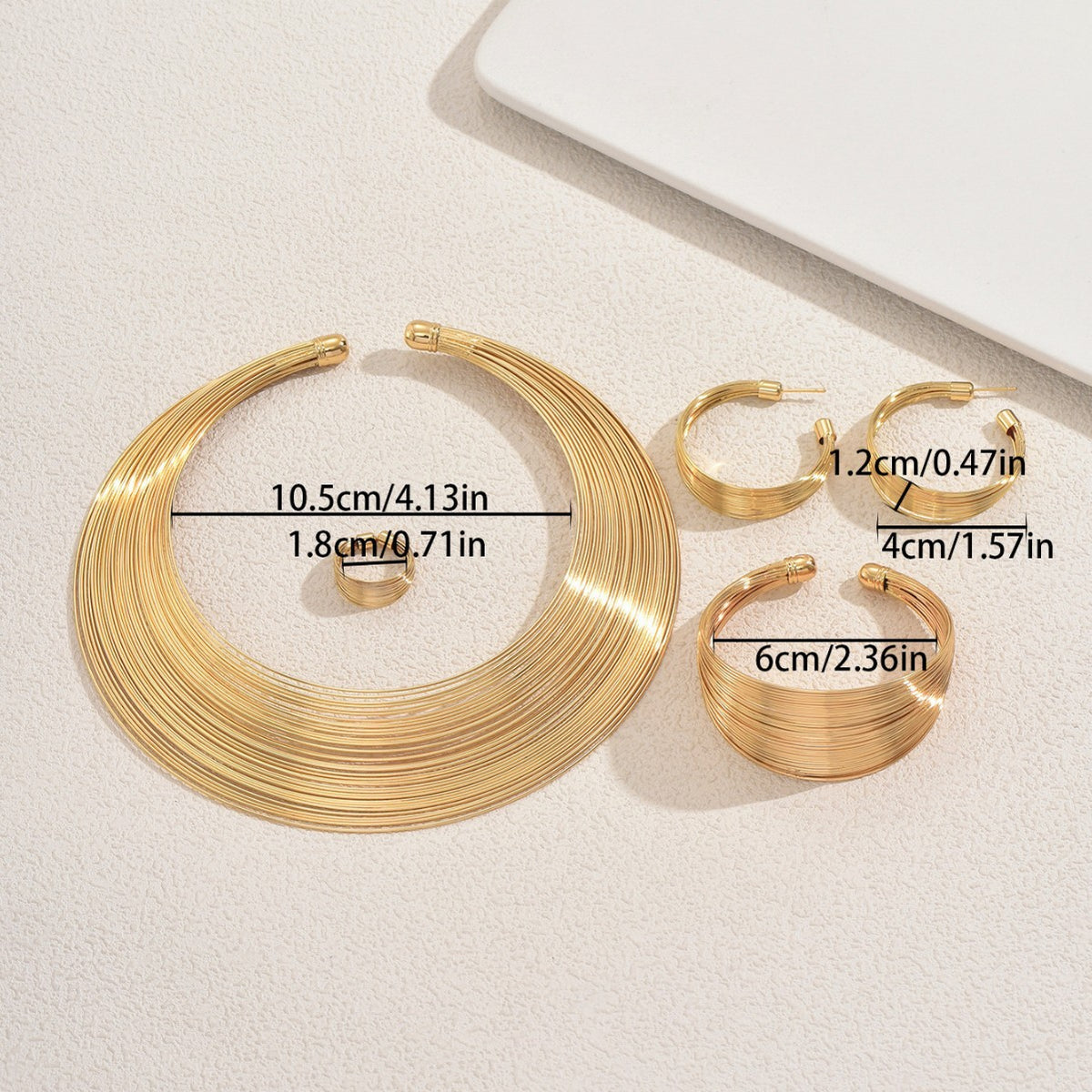 Ribbed Collar Jewelry — product image 4
