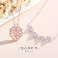 Sterling Silver Clover Necklace