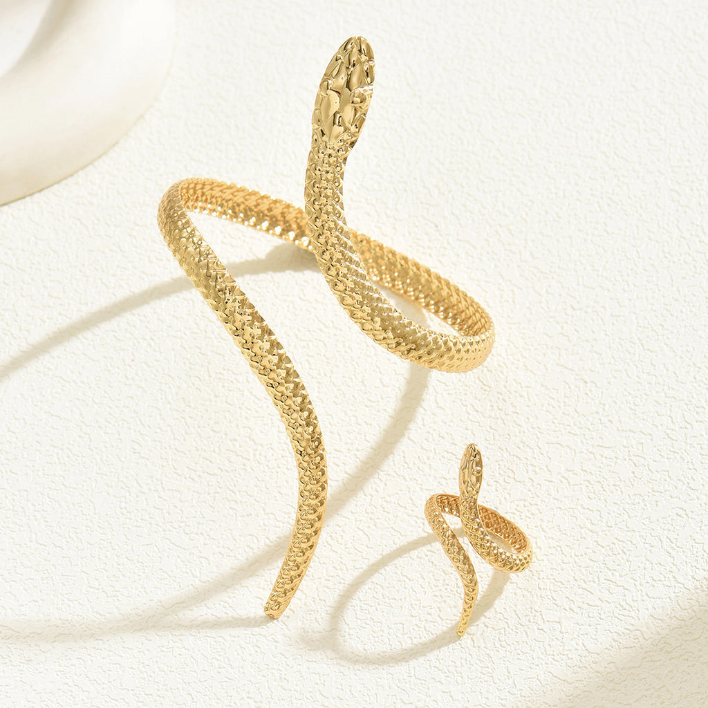 Coiled Snake Cuff Jewelry — product image 3