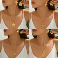 Open Spiral Pendant Jewelry