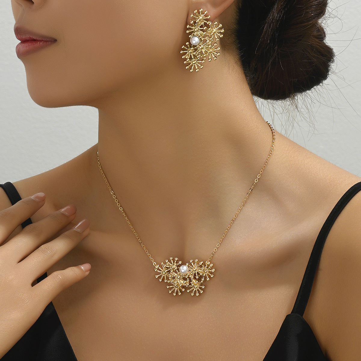 Sunflower Cluster Jewelry