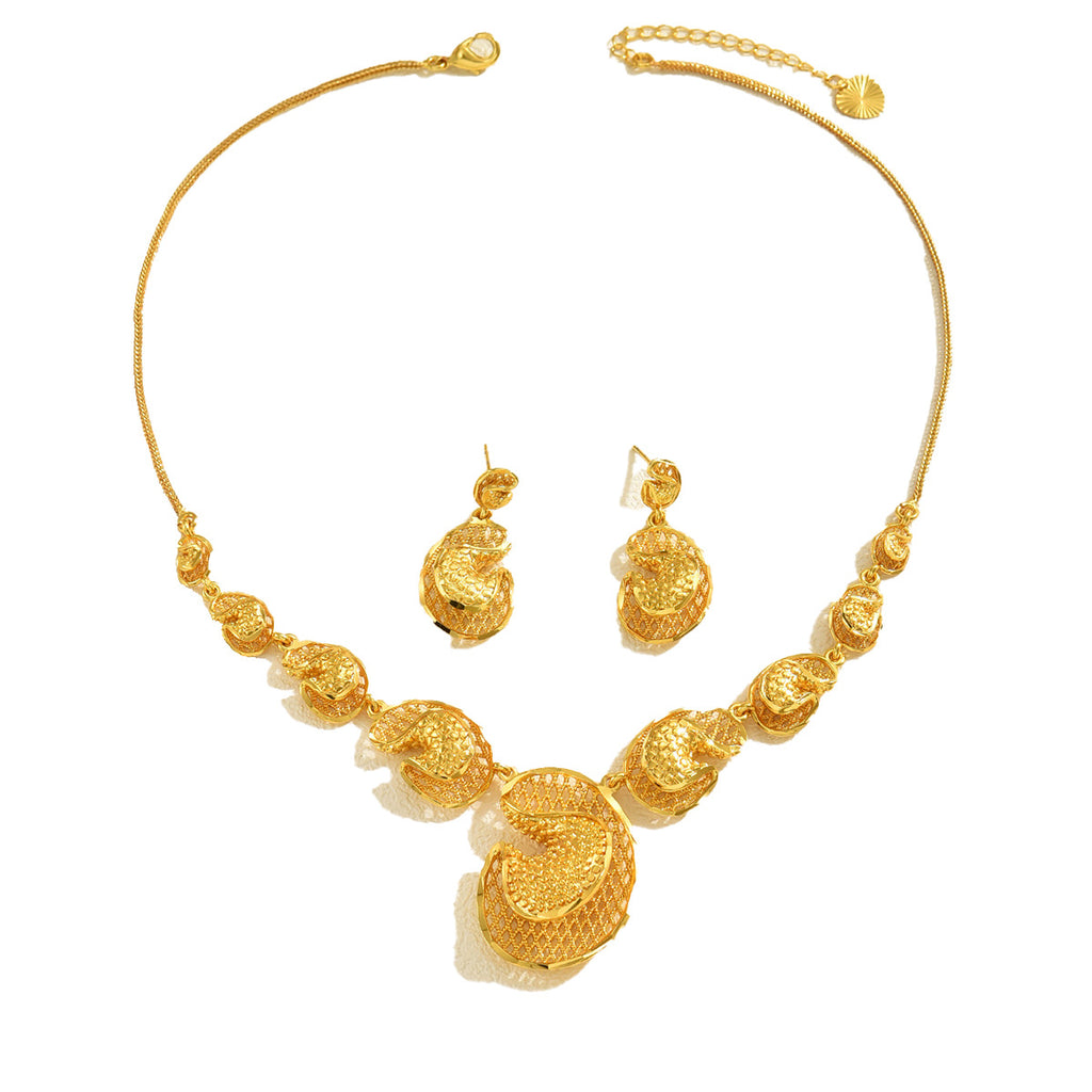 Layered Fan Medallion Jewelry — product image 5
