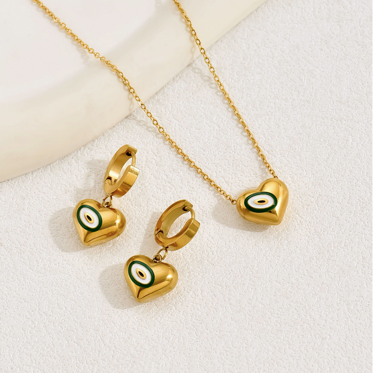 Petite Heart Eye Jewelry — product image 3